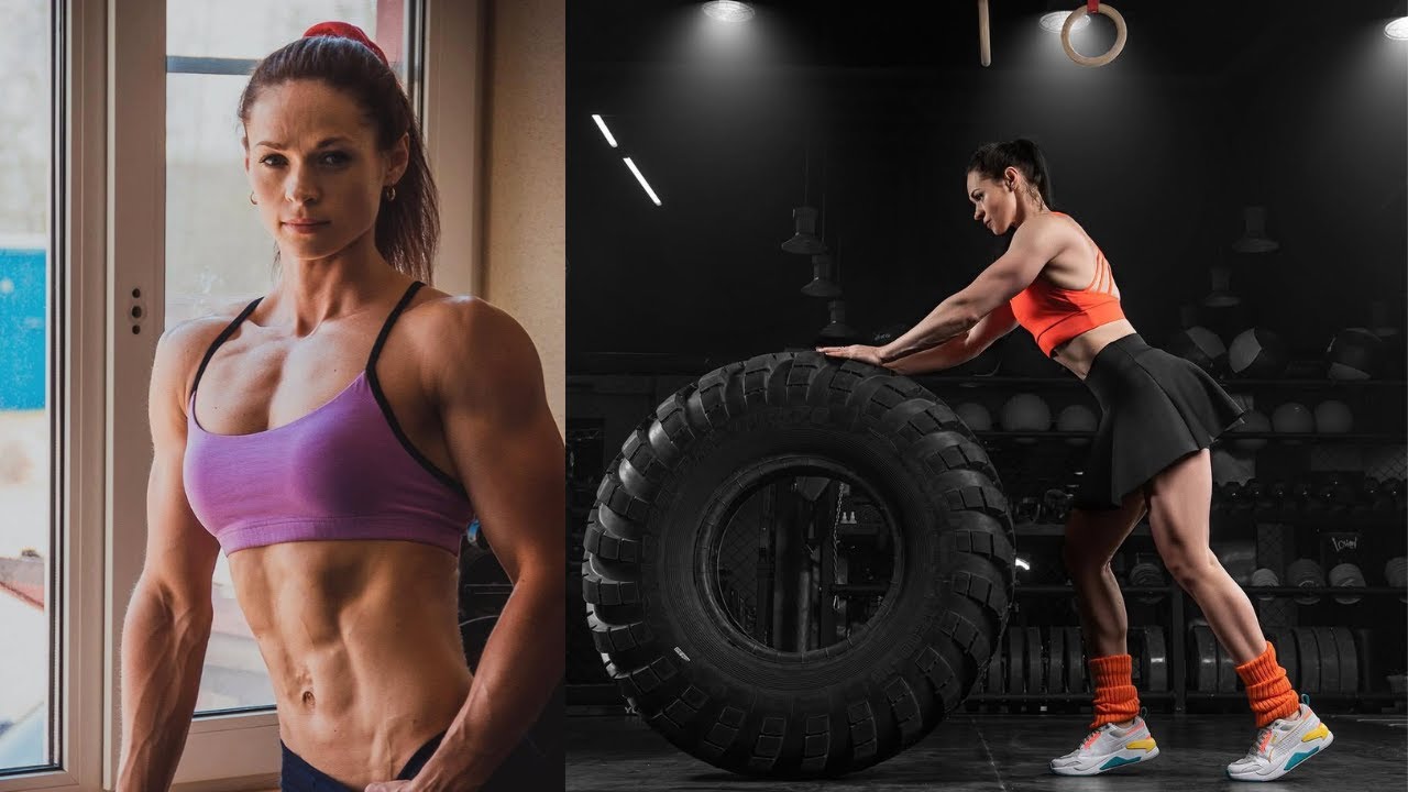 Gorgeous Russian Bodybuilder Olga Shestoperova || Gym Workout || Female Bodybuilding