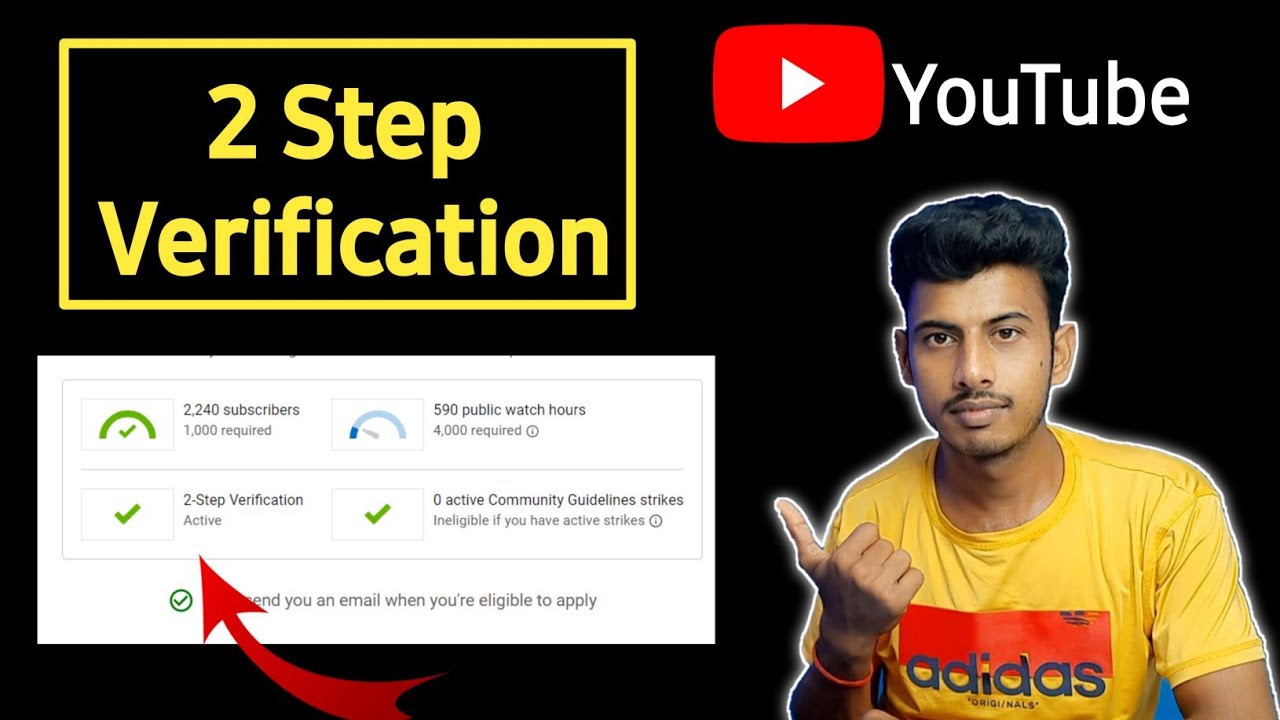 Youtube Channel 2 Step Verification Kaise Kare | Youtube Channel 2 Step Verification