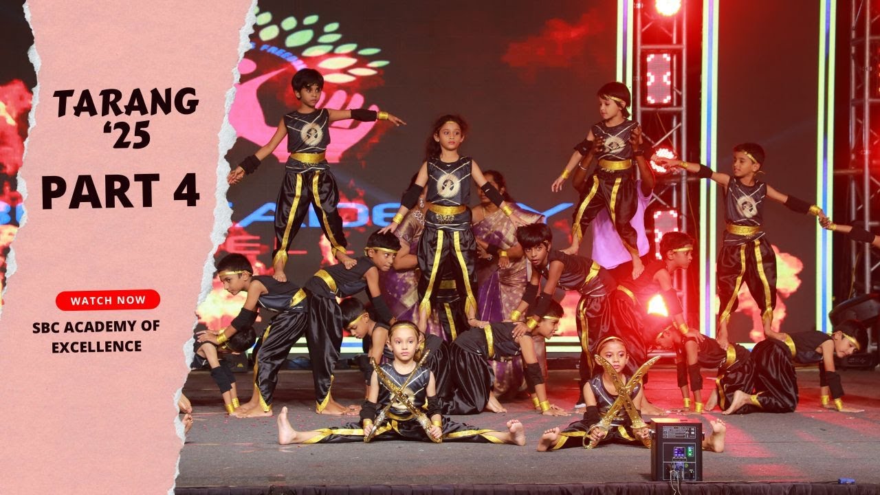 Goosebumps Gymnastics 🔥 | Grades 1–3 | KGF BGM | SBC ACADEMY OF EXCELLENCE Annual Day 2025
