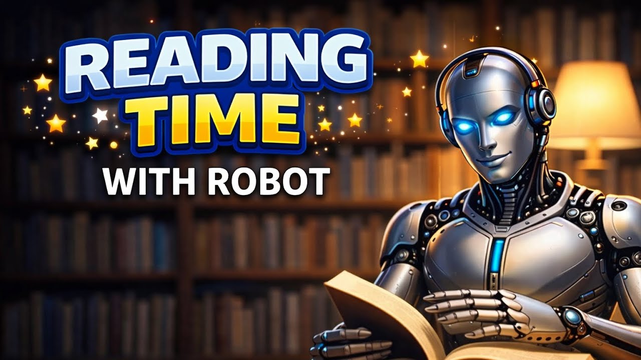 10 Minute Reading Time with Robot | Classroom Reading Timer