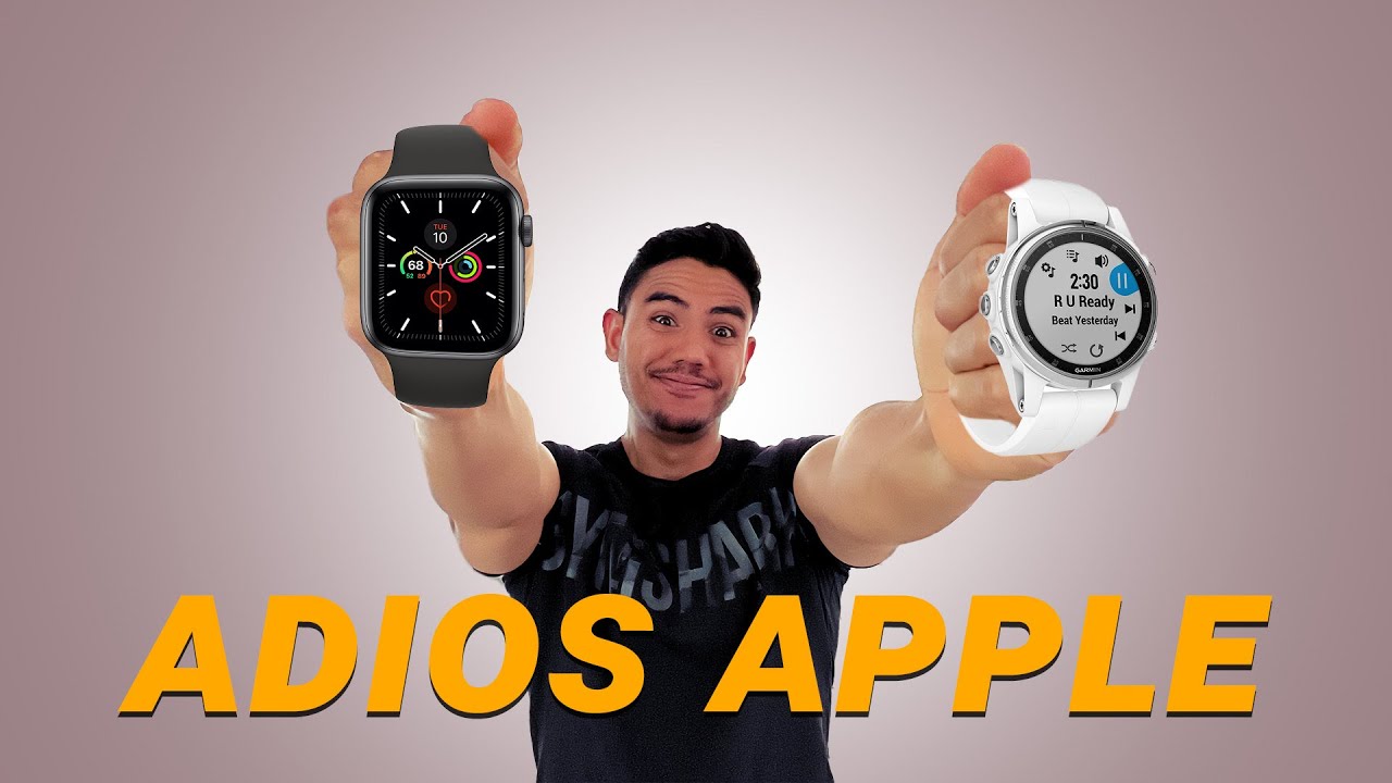 3 RAZONES GARMIN  vs 1 APPLE WATCH - mi opinion