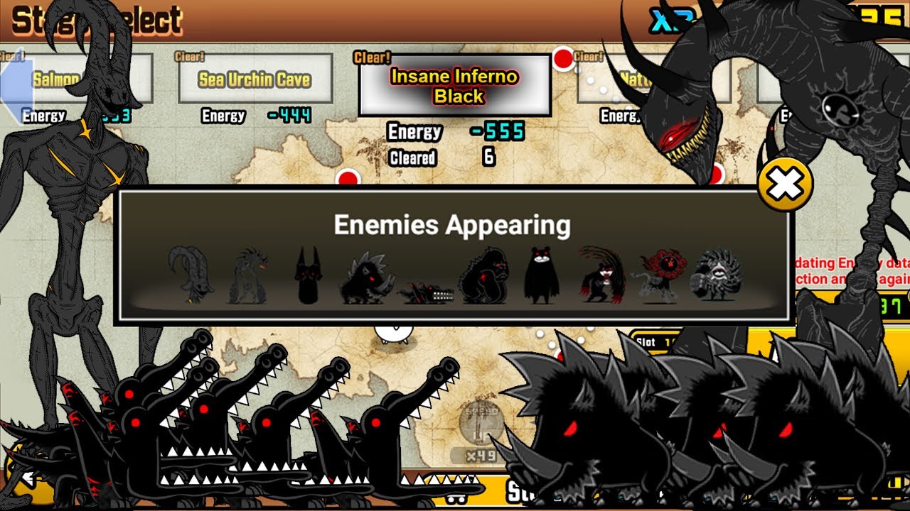 The Battle Cats - Insane Inferno BLACK!
