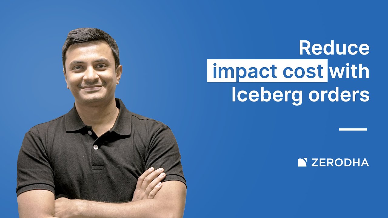 What are Iceberg orders and how to use them to reduce the impact cost?