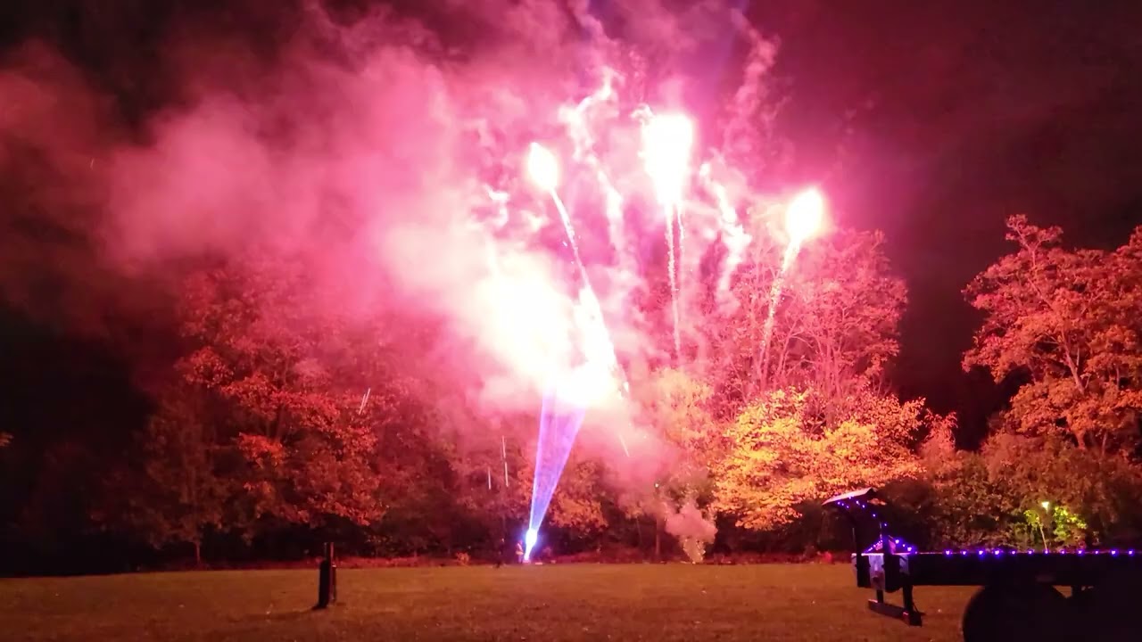 Golden Valley bonfire fireworks 1st November 2025
