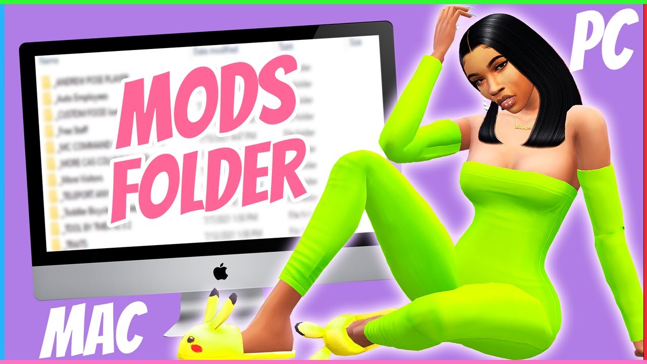 WHERE TO FIND SIMS 4 MODS FOLDER PC/Mac 📖 Custom Content 101 Ep 2
