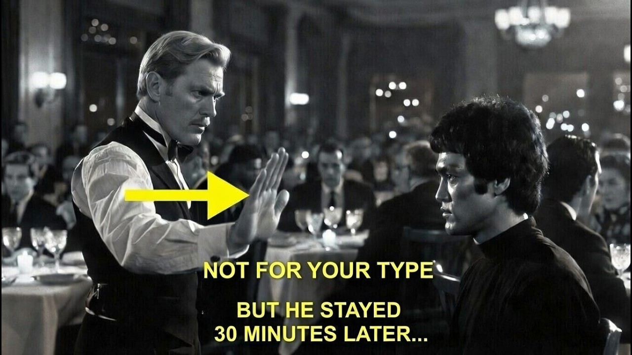 A Waiter Refused to Serve Bruce Lee Because He Was Asian – What Happened Next Made Everyone Cry