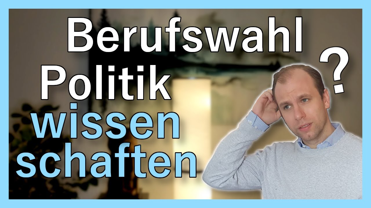 Berufe als Politikwissenschaftler | Berufswahl nach dem Studium der Politikwissenschaften?