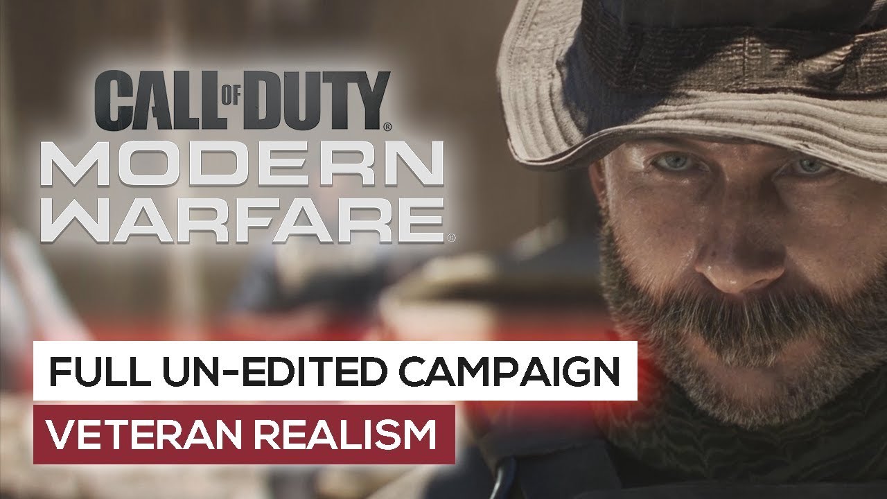 Modern Warfare 2019 (FULL CAMPAIGN): Veteran Realism