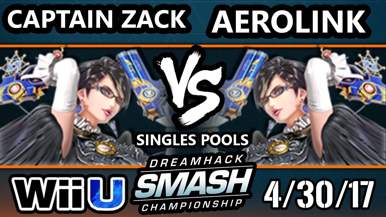 DHA 2017 SSB4 - Captain Zack (Bayonetta) Vs. Aerolink (Bayonetta) Smash 4 - Smash Wii U