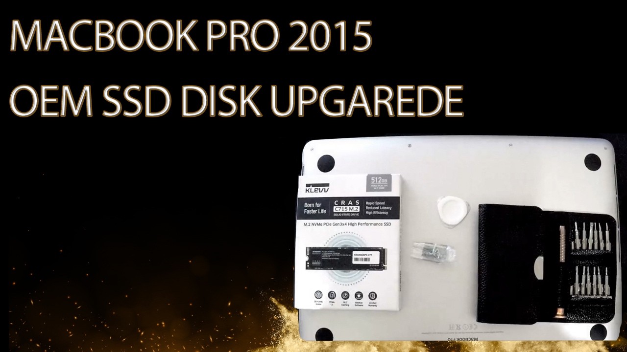 Macbook pro  uygun fiyata disk upgarede Nasıl Yapılır