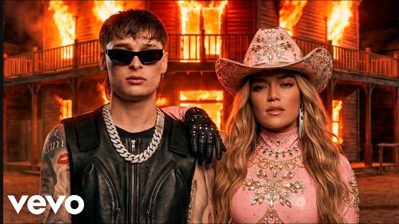 KAROL G ft. Peso Pluma - Solita (Music Video)
