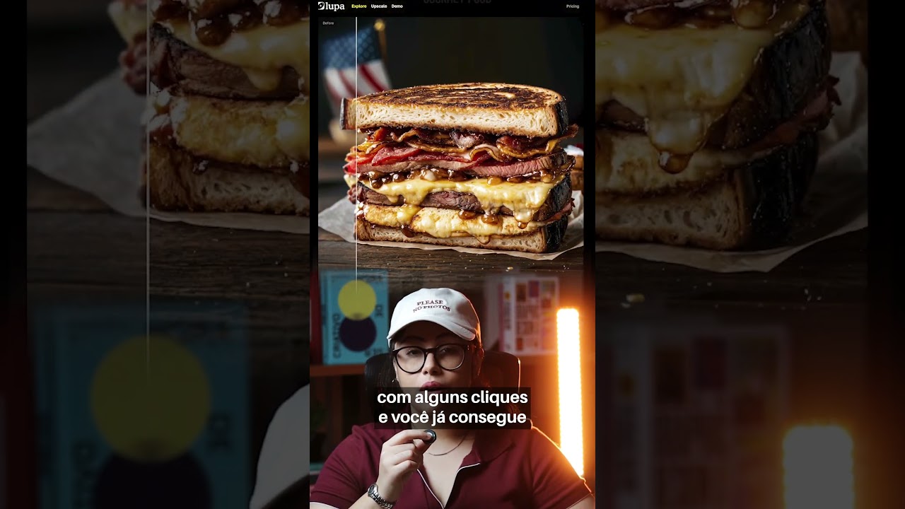 IA Insana que aumenta a qualidade das imagens  #designergrafico #inteligenciaartificial #upscale