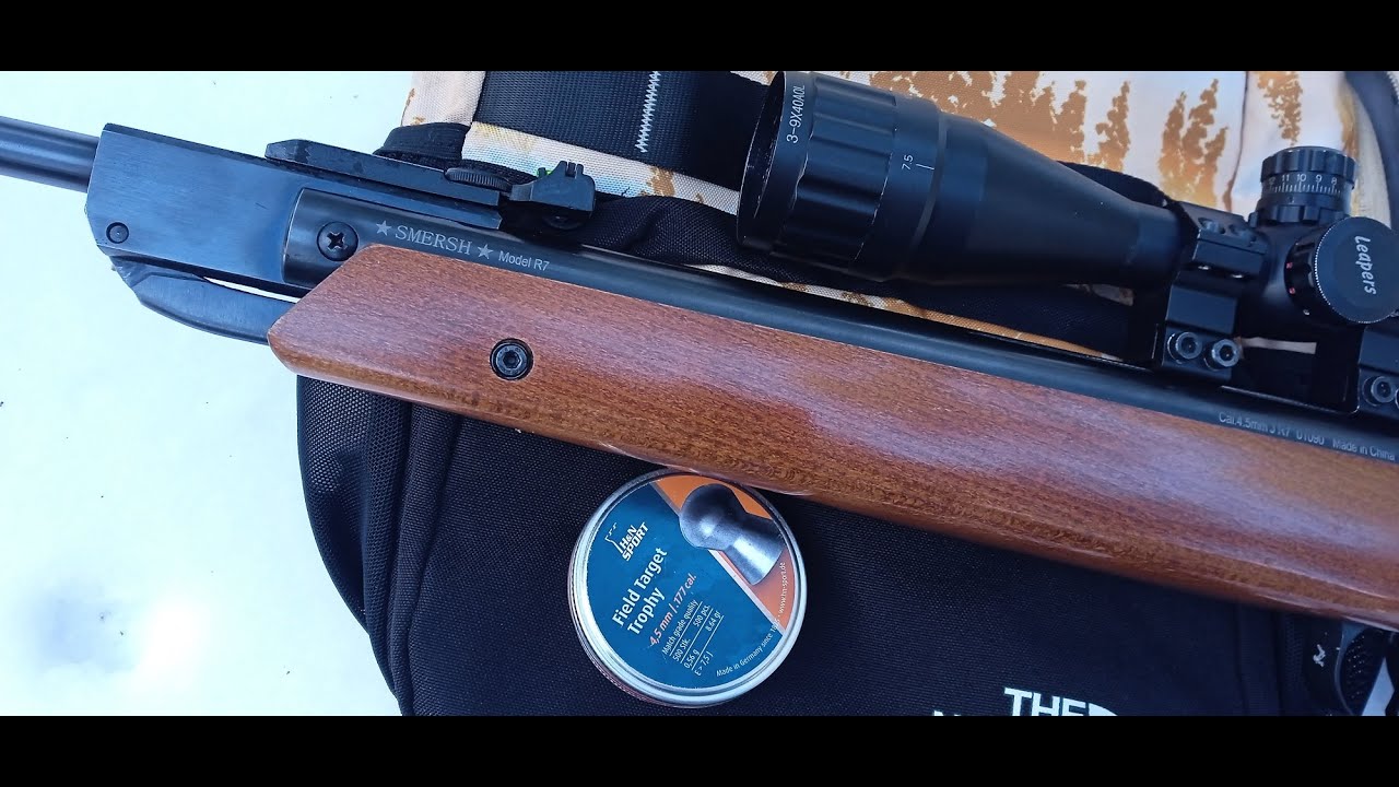 Смерш Р7 4,5мм и FTT H&N 0.56г.