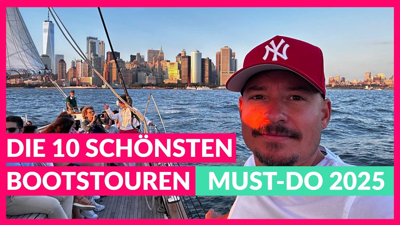GEHEIMTIPPS: Die 10 sch&ouml;nsten Bootstouren in New York f&uuml;r 2026