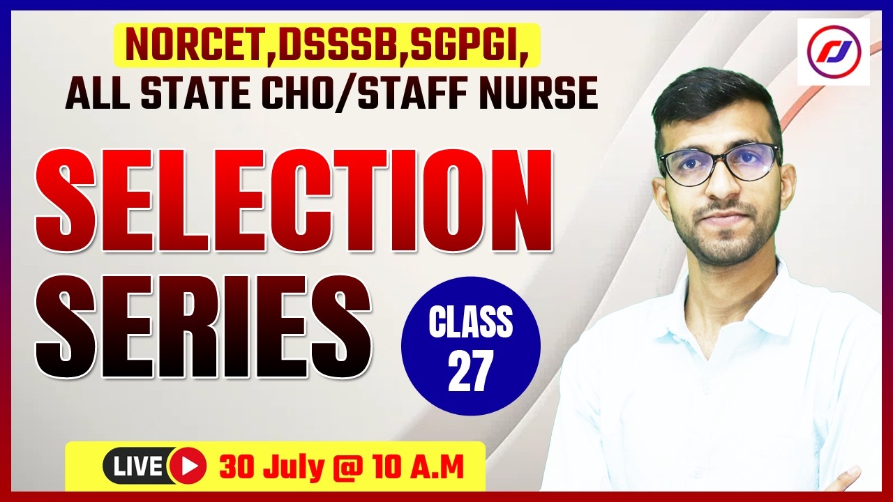 NORCET,DSSSB,SGPGI, ALL STATE CHO | STAFF NURSE & Nursing Officer | RJ Career Point