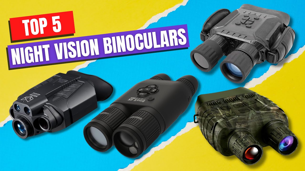 Top 5 NIGHT VISION Binoculars for Hunting, Security & Wildlife (2026 Guide!)
