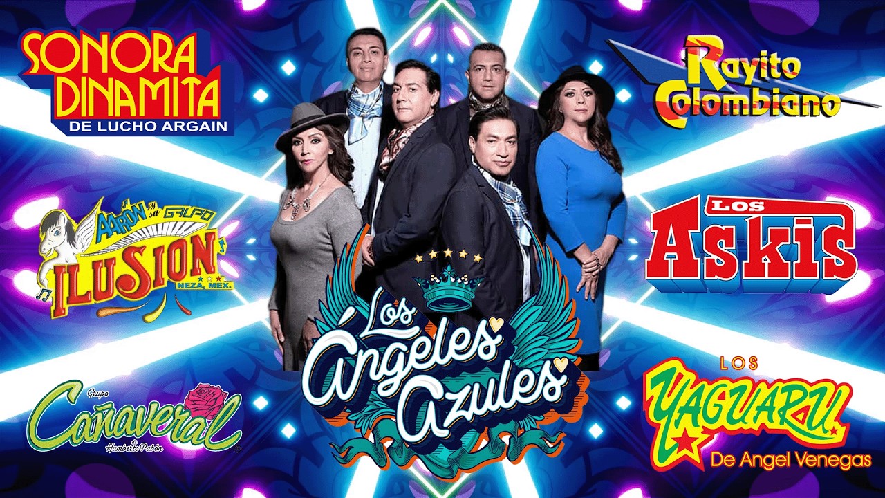 Cumbias para Bailar Toda la Noche! 💃 Los Ángeles Azules & Sonora Dinamita 🎶 Mix Explosivo