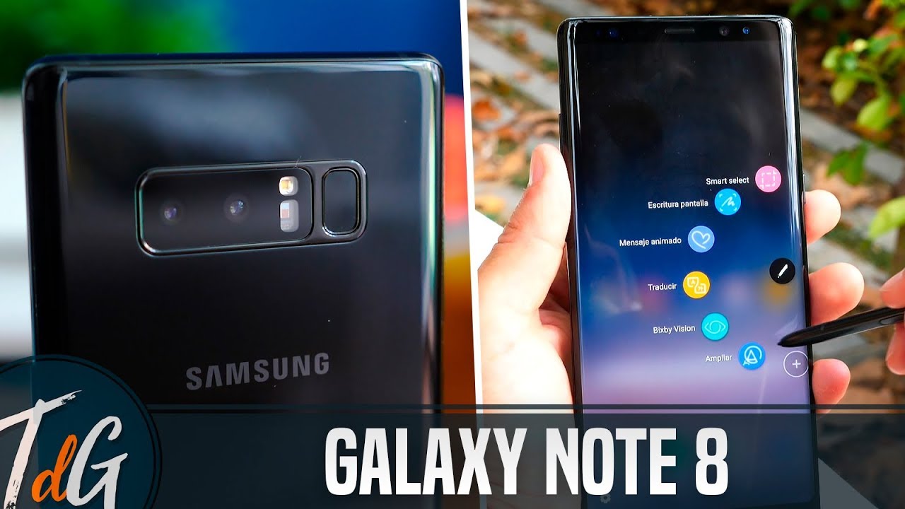 Samsung Galaxy Note 8, REVIEW en español