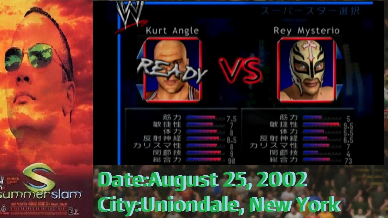 SummerSlam (2002) | Kurt Angle vs. Rey Mysterio