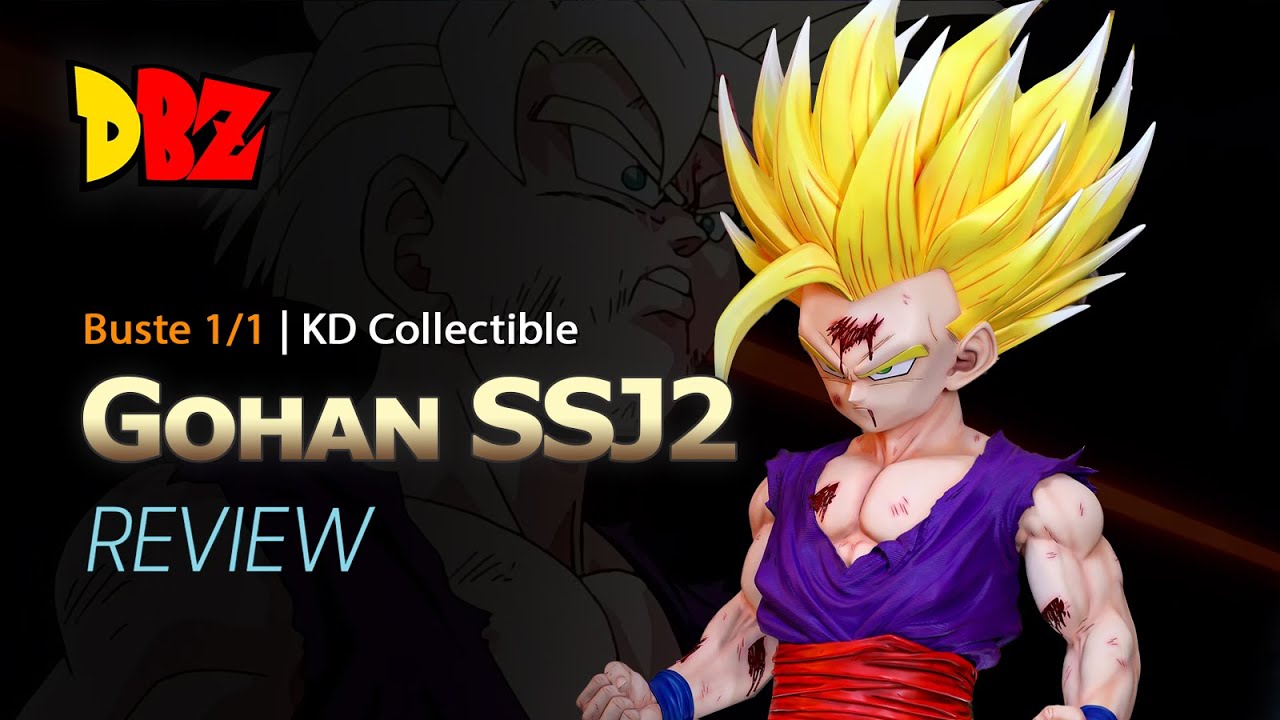GOHAN SSJ2 est avec nous!! - Buste KD Collectibles | Unboxing/Review