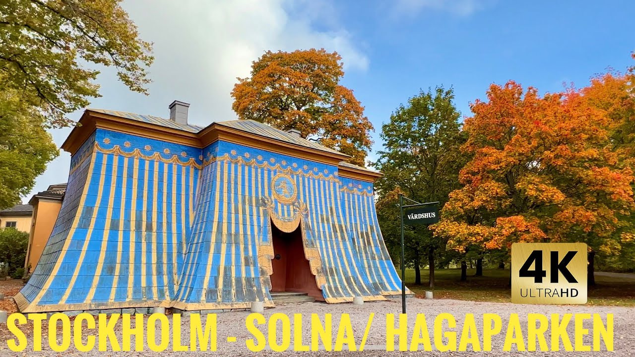 Walking in the forest and making some Drones flights | Stockholm Hagaparken | 4k Ultra HD