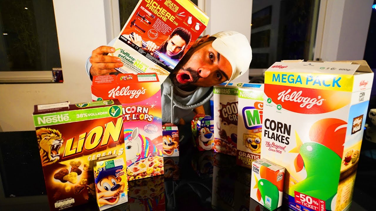 Alle CORNFLAKES-SORTEN in 1 MIXEN!!!