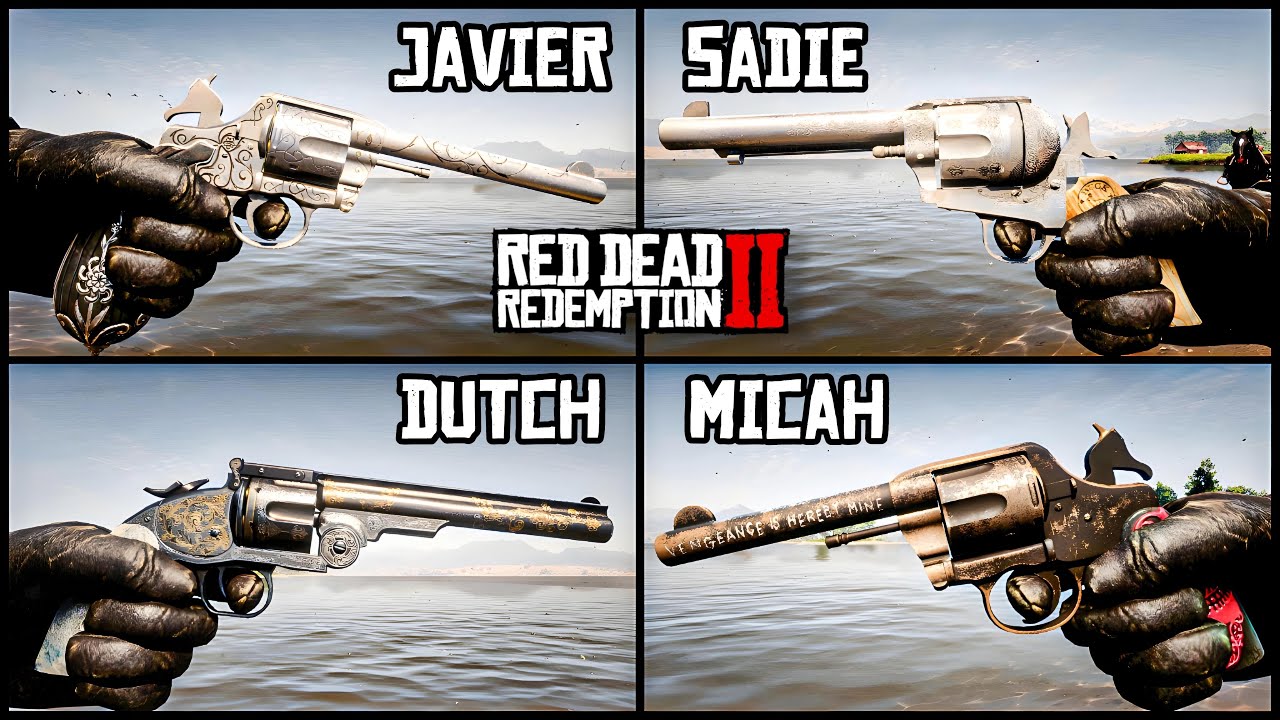 All GANG Members Guns in Red Dead Redemption 2 || ( Full Guide with Comparing Stats )