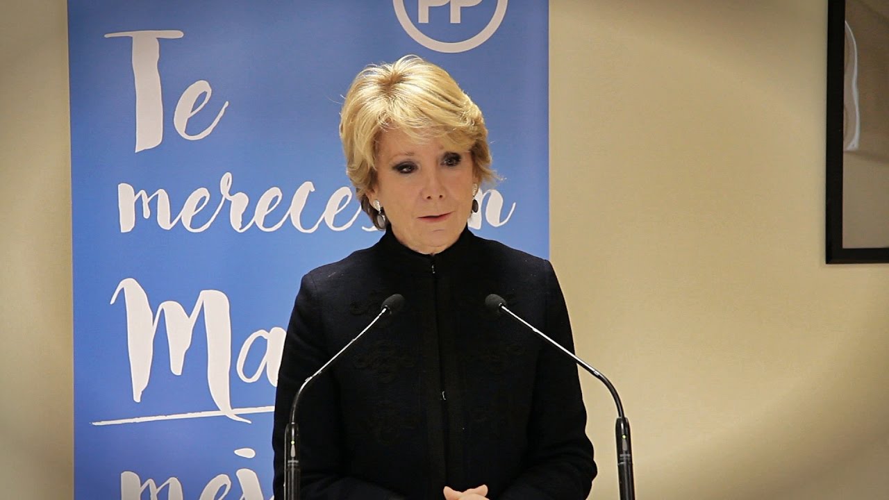 La opinión de Esperanza Aguirre sobre la gestación subrogada
