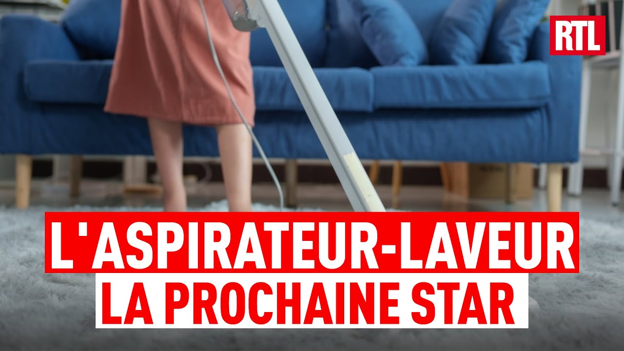 La prochaine star de l'électro-ménager : l'aspirateur-laveur !