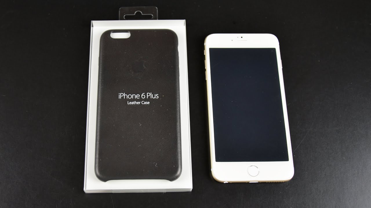 Apple iPhone 6 Plus Leather Case: Hands-On