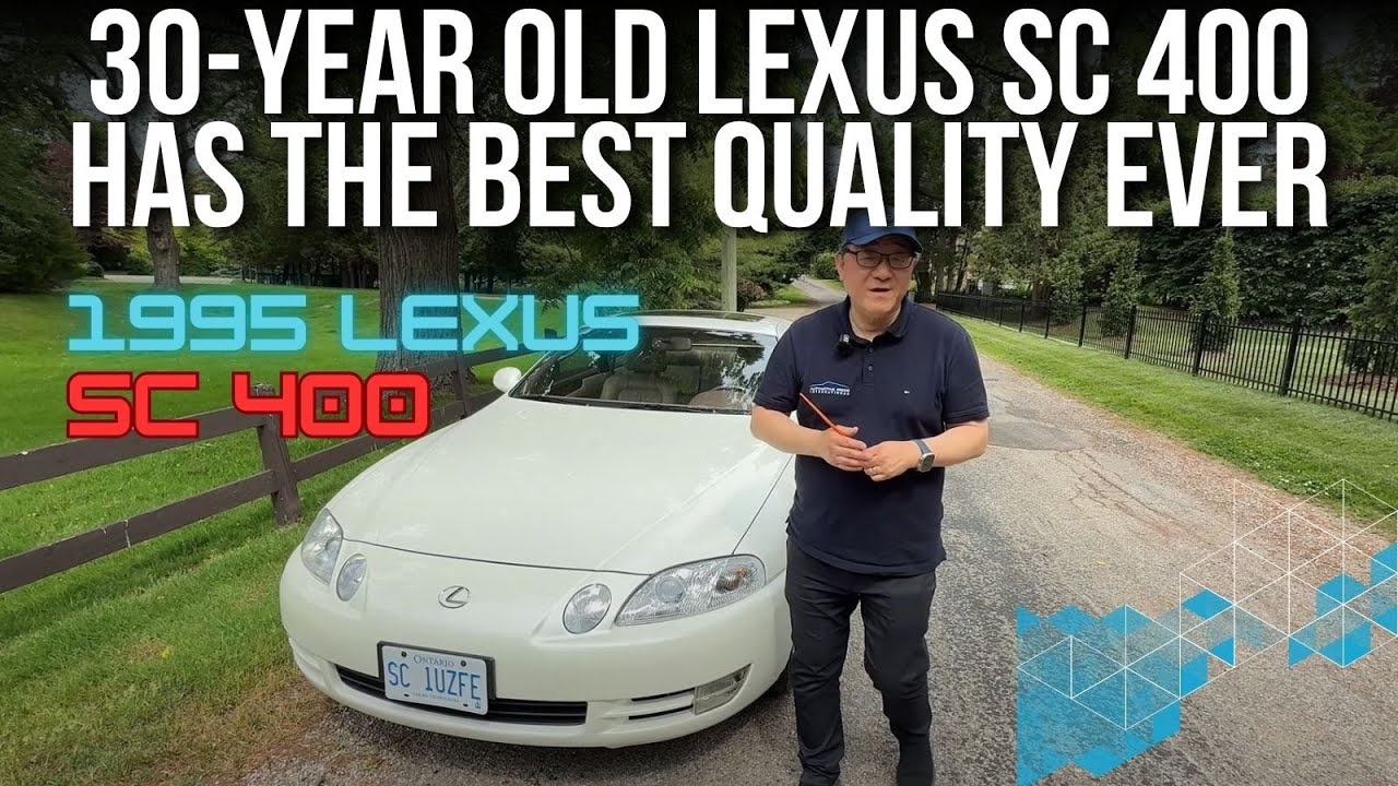 30-YEAR OLD 1995 LEXUS SC 400 HAS THE BEST QUALITY ENGINEER HAS EVER SEEN // FULL REVIEW OF SC 400