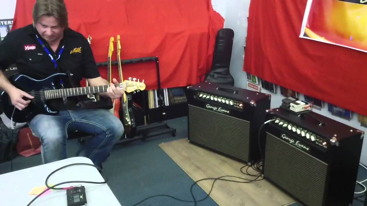 George Evans Sonique 30A with Music Man Luke - Slight Overdrive