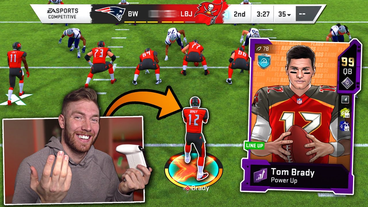 I passed w/ Buccaneers Tom Brady every play... Madden 20 Ultimate Team Gameplay