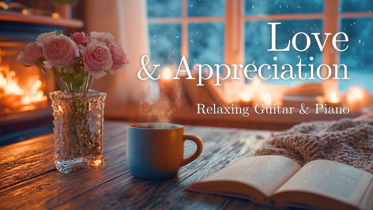 Love & Appreciation ☕️ Relaxing Instrumental Music for Cozy Evenings, Study & Calm