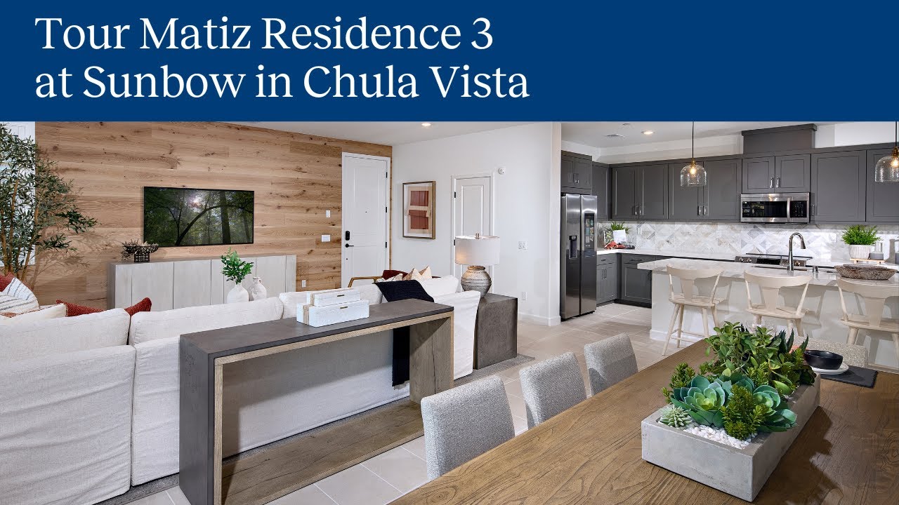 Matiz Residence 3 at Sunbow in Chula Vista | Home Video Tour