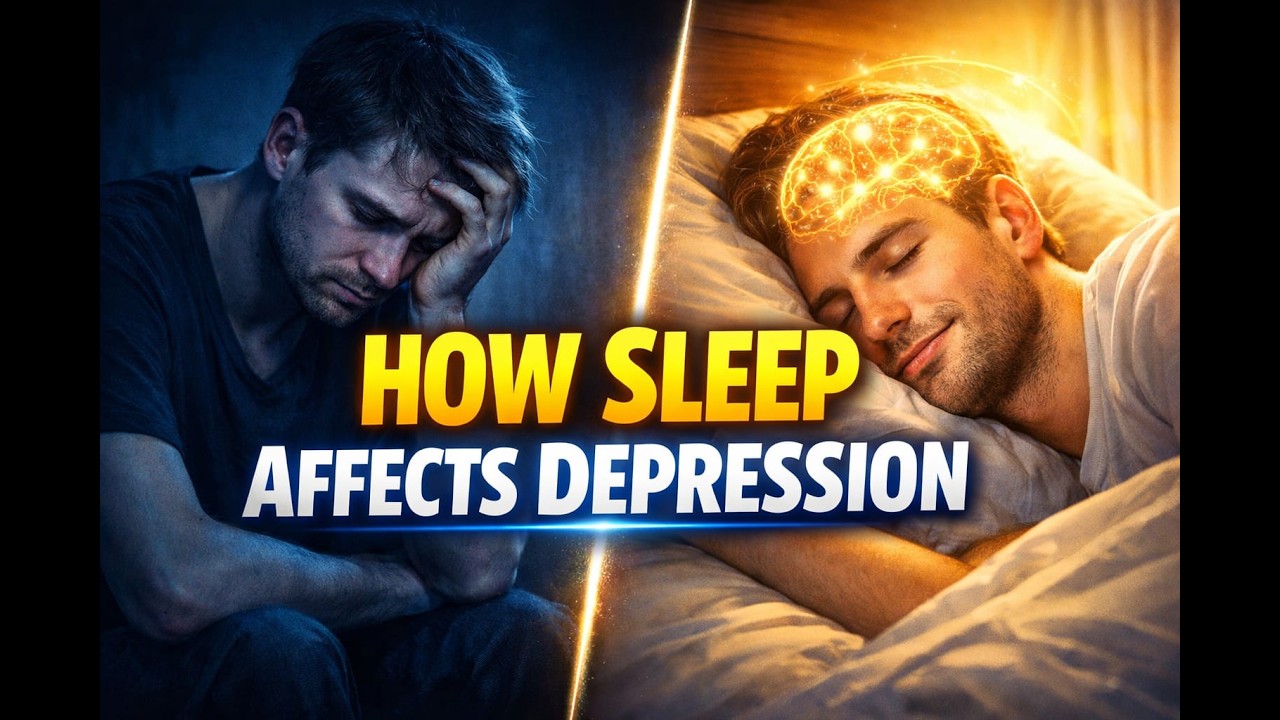 How Sleep Affects Depression | The Shocking Truth About Your Brain