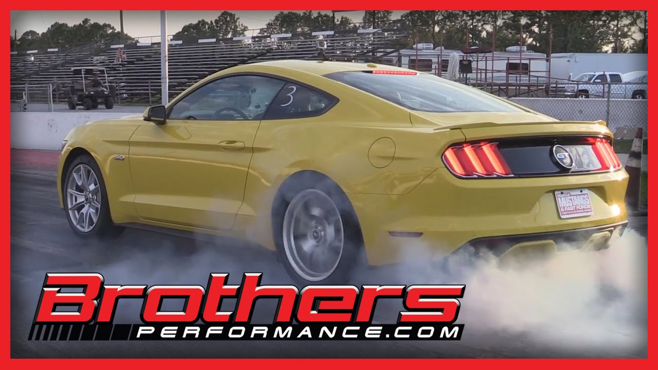 2015 Ford Mustang GT Drag Racing Tips From Bradenton Raceway