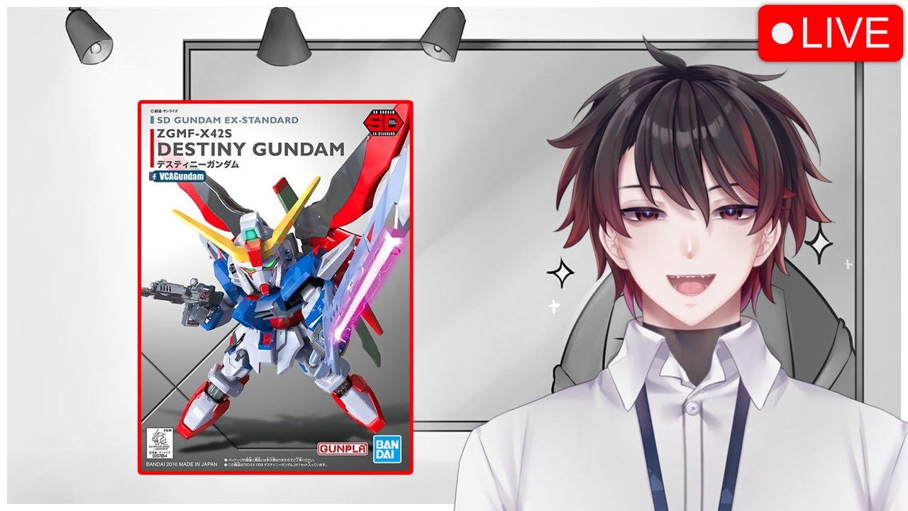 [ 🔴กองโจร]ติดกันพลา Ep.0 - ต่อโมเดลต้อนรับบ้านใหม่ - Destiny Gundam
