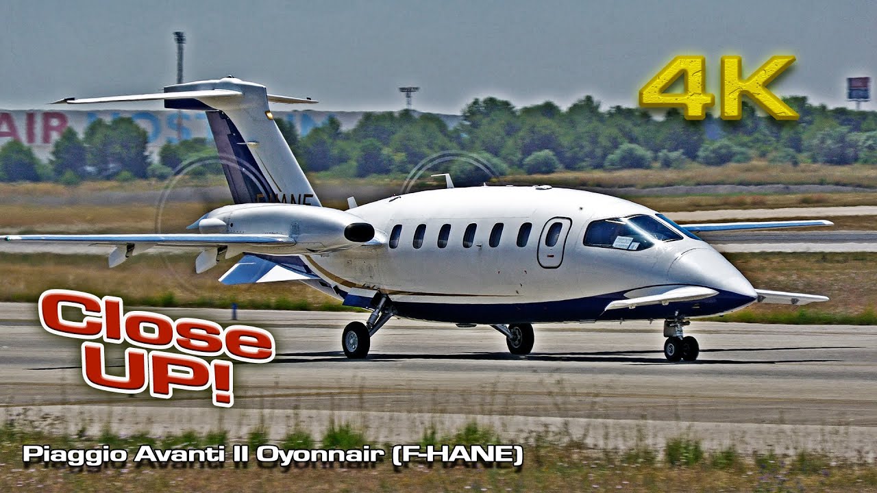 Piaggio Avanti II Oyonnair (F-HANE) Valencia!