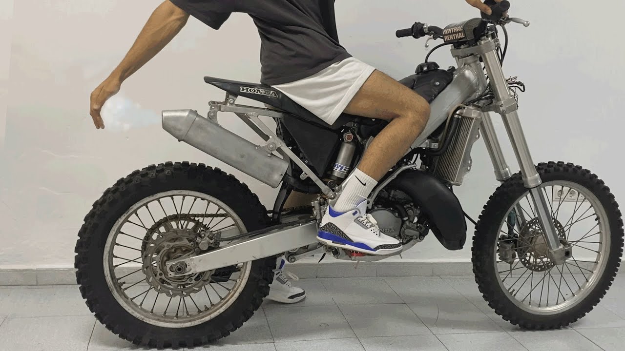 Arranco la CR 125 Después de casi 1 Año | Proyecto Honda CR125 Supermotard