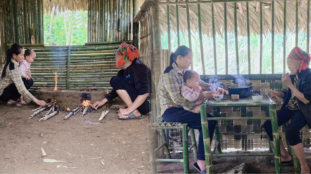 Full Video: 400-Day Journey from Abandoned House to Building a New Bamboo House - Start to Finish
