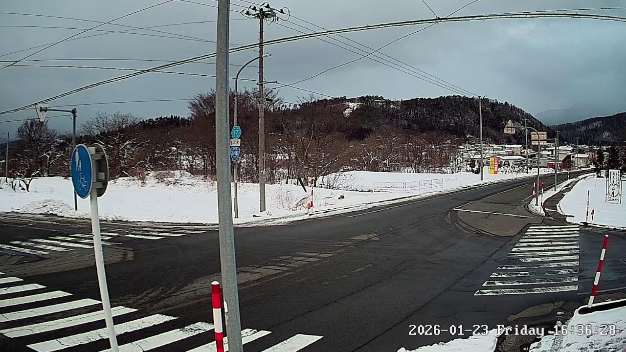 山形県西置賜郡白鷹町乙ライブカメラ Yamagata Nishiokitama Live camera.world.cam