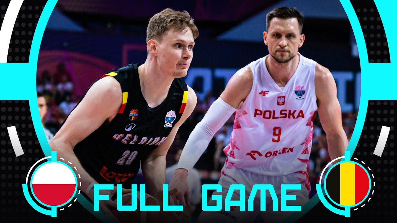 Group Phase | Poland v Belgium | Full Basketball Game | FIBA EuroBasket 2025