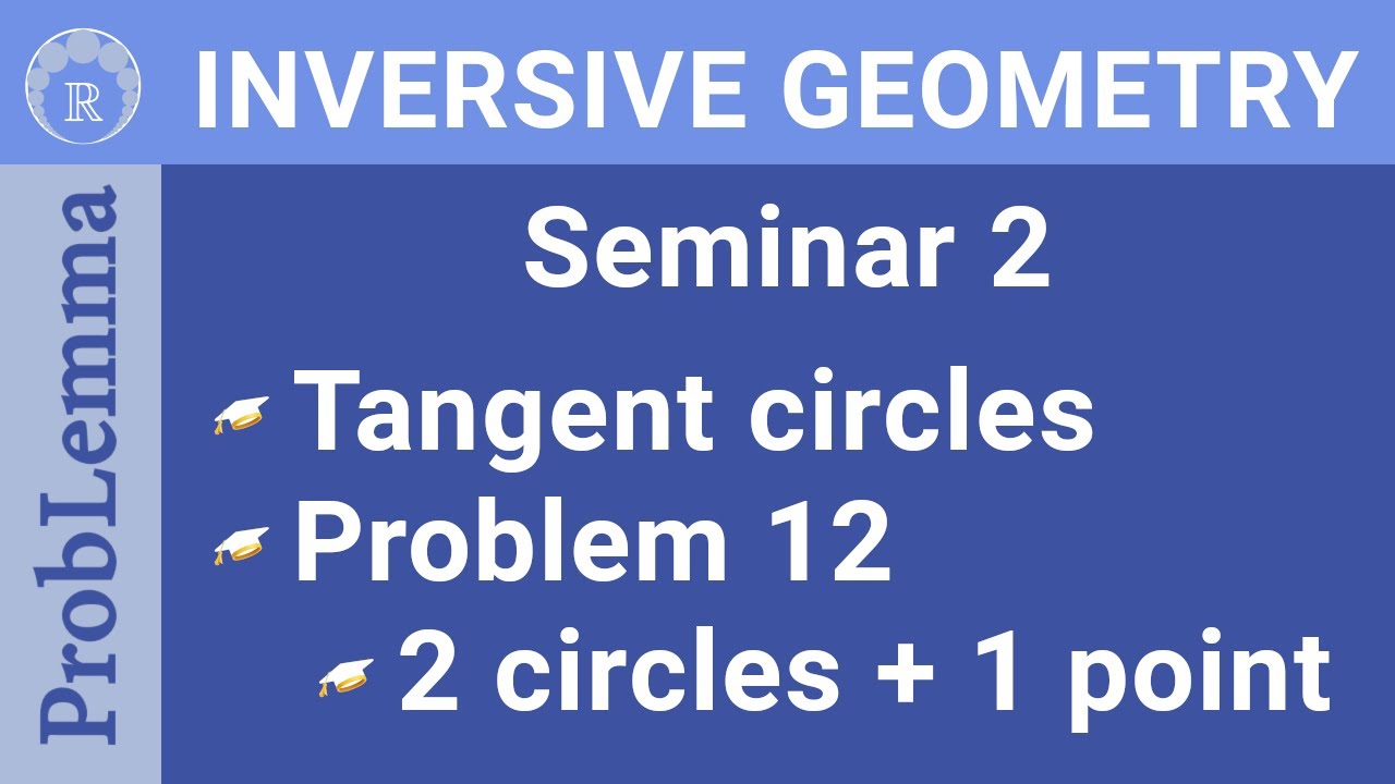 IGRP Episode 11 Seminar 2. Problem 12: Two circles and a point