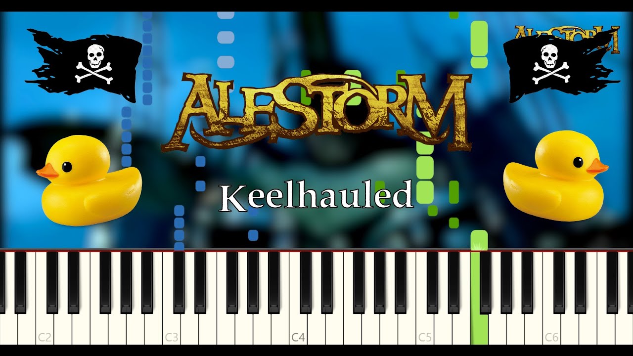 Keelhauled - [ALESTORM] Piano Tutorial