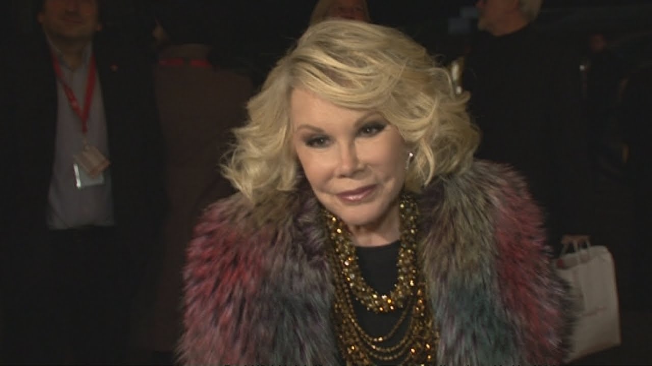 Joan Rivers talks Prince Charles and dances on The Prince's Trust comedy gala red carpet