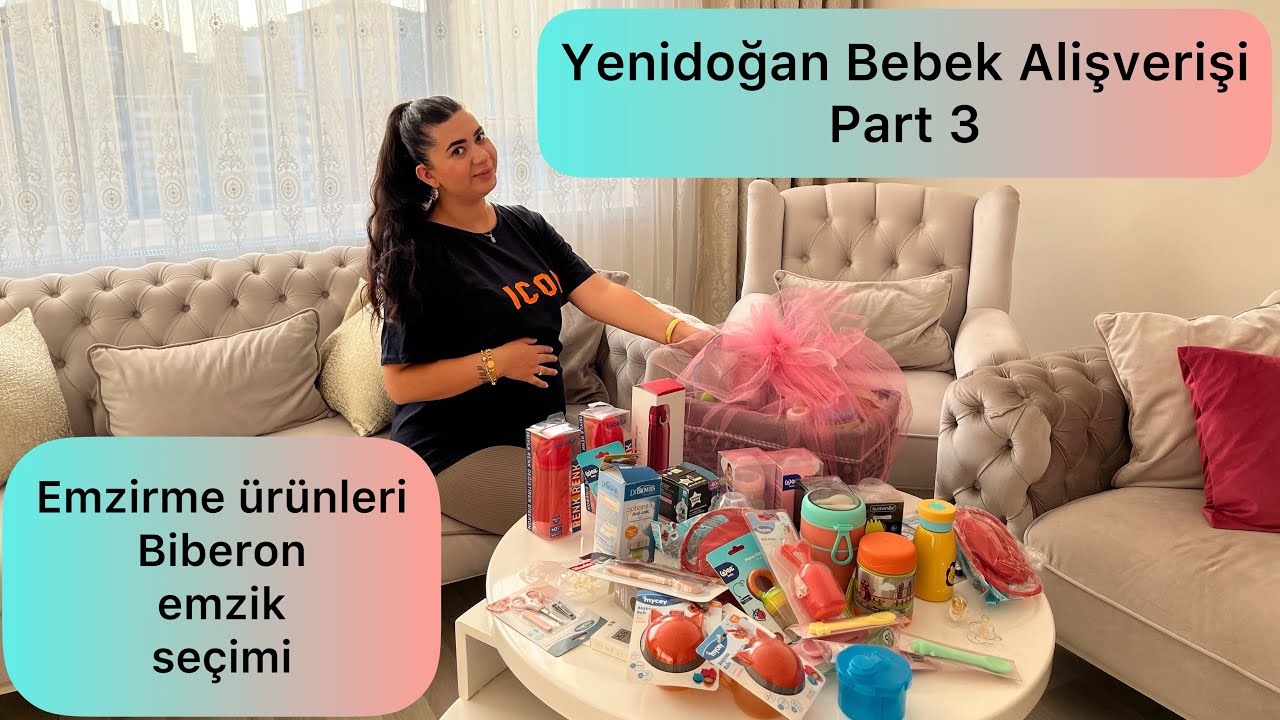İkiz Yenidoğan bebek alişverişi part3🤰🏻 Biberon, Emzik, Termos Seçimi 🍼