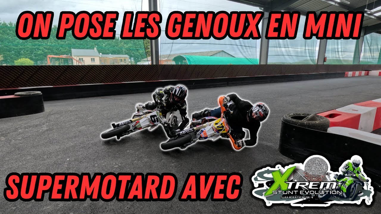 On pose le genoux en Mini Supermotard avec X'trem Stunt Evolution