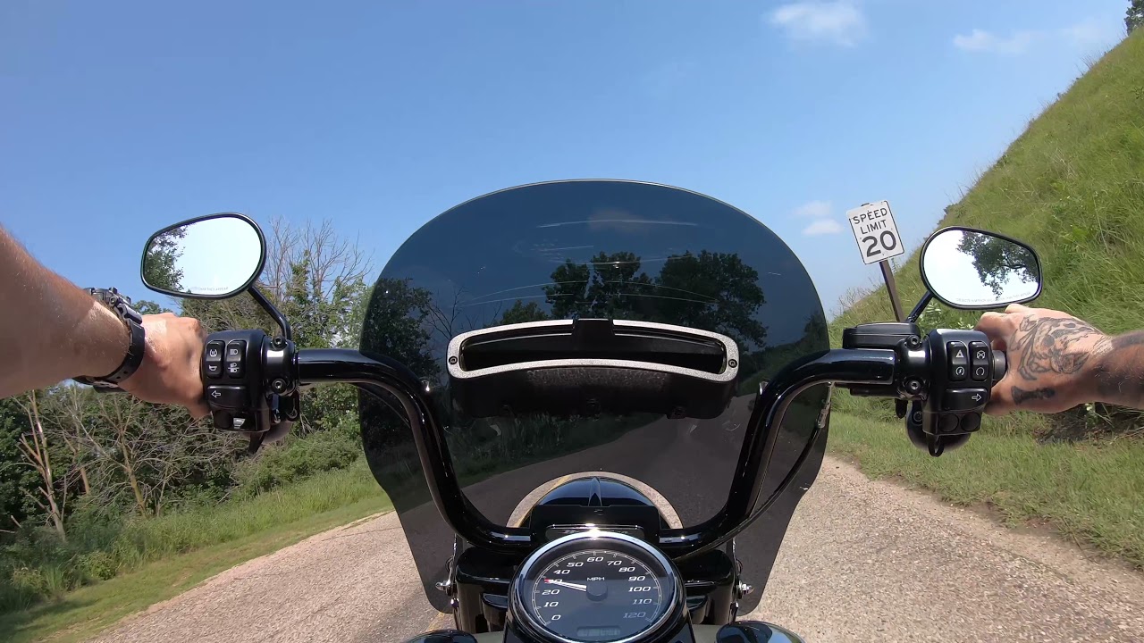 2021 Road King Special - HD Detachable Vented Windshield