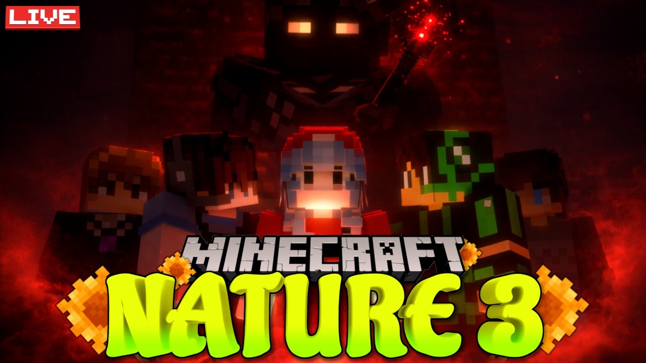 🔴LIVE - Die 7. TAT - Minecraft NATURE 3🌻